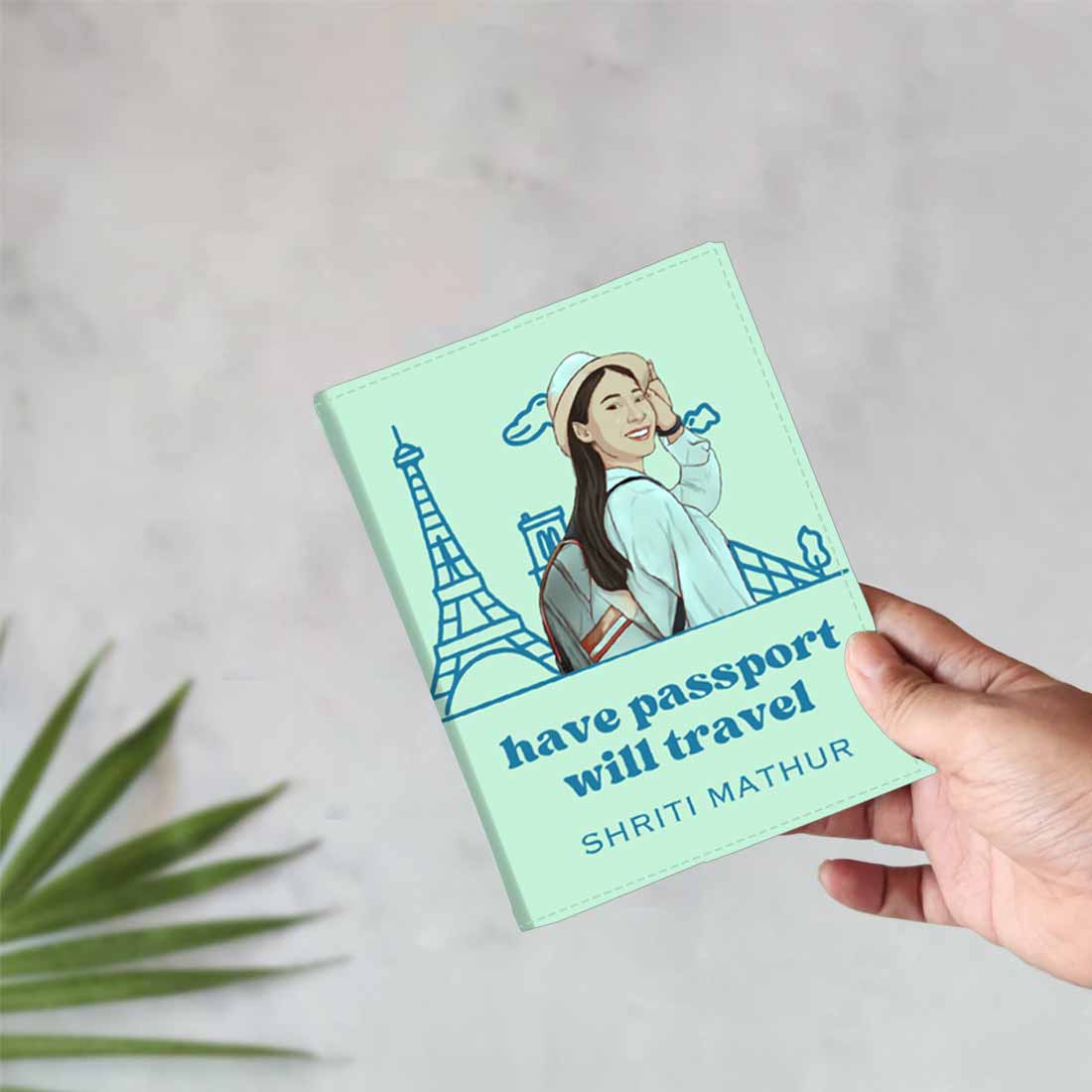 Customized Passport Photo Cover - Art Pictures on Passport Holder - Image 2