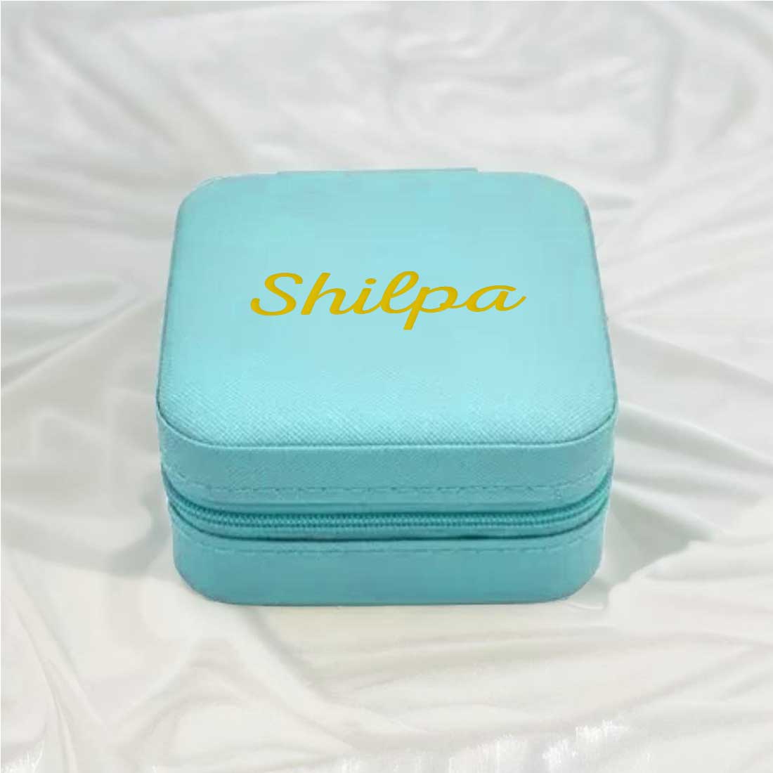Customized Portable Travel Mini Jewelry Organizer Pu Leather Ring Organizer Case Storage Box for Women - Image 13