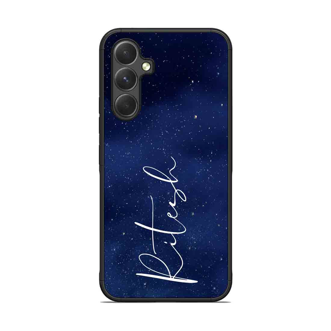 Customized Samsung A54 Cover with Name Designer Cases for Samsung Phones - Starry Night - Image 3
