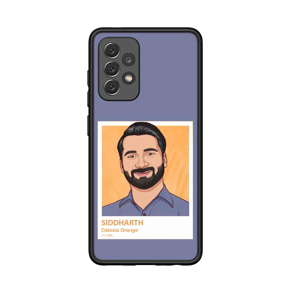 Customized Samsung Galaxy A72 Back Cover with Photo Designer Phone Cases - Cartoonify From Photo - Image 2