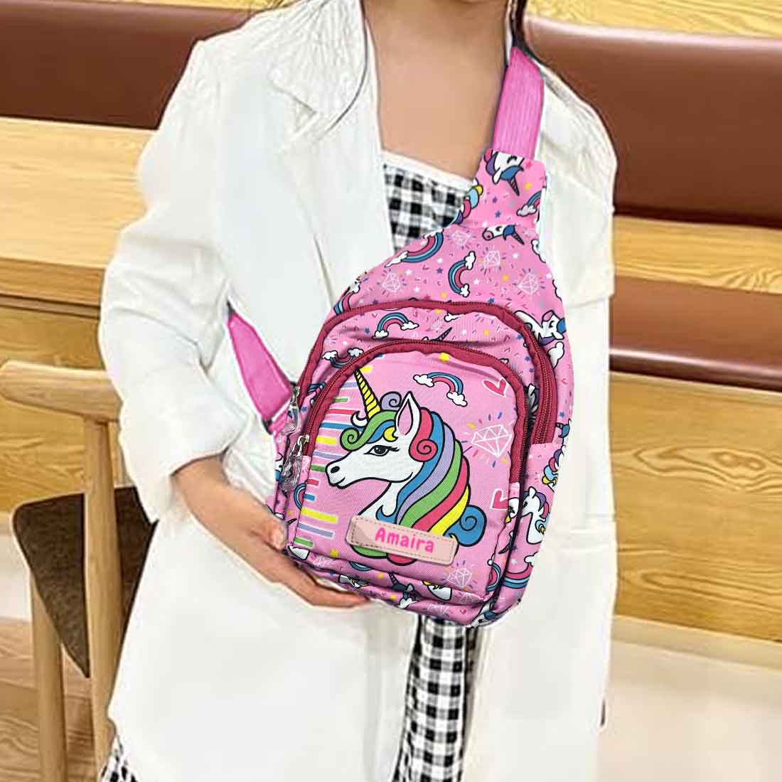 Customized Small Crossbody Bag for Kids' Unicorn-Themed – Fun, Functional, and Durable - Image 10