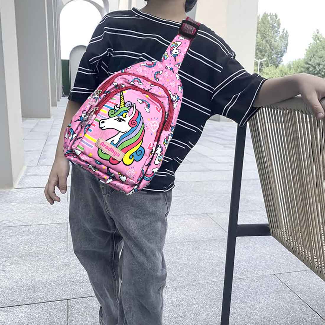 Customized Small Crossbody Bag for Kids' Unicorn-Themed – Fun, Functional, and Durable - Image 12