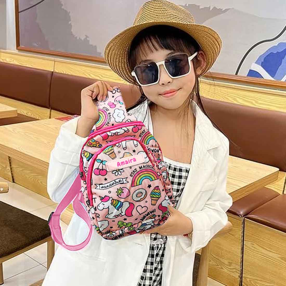 Customized Small Crossbody Bag for Kids' Unicorn-Themed – Fun, Functional, and Durable - Image 5