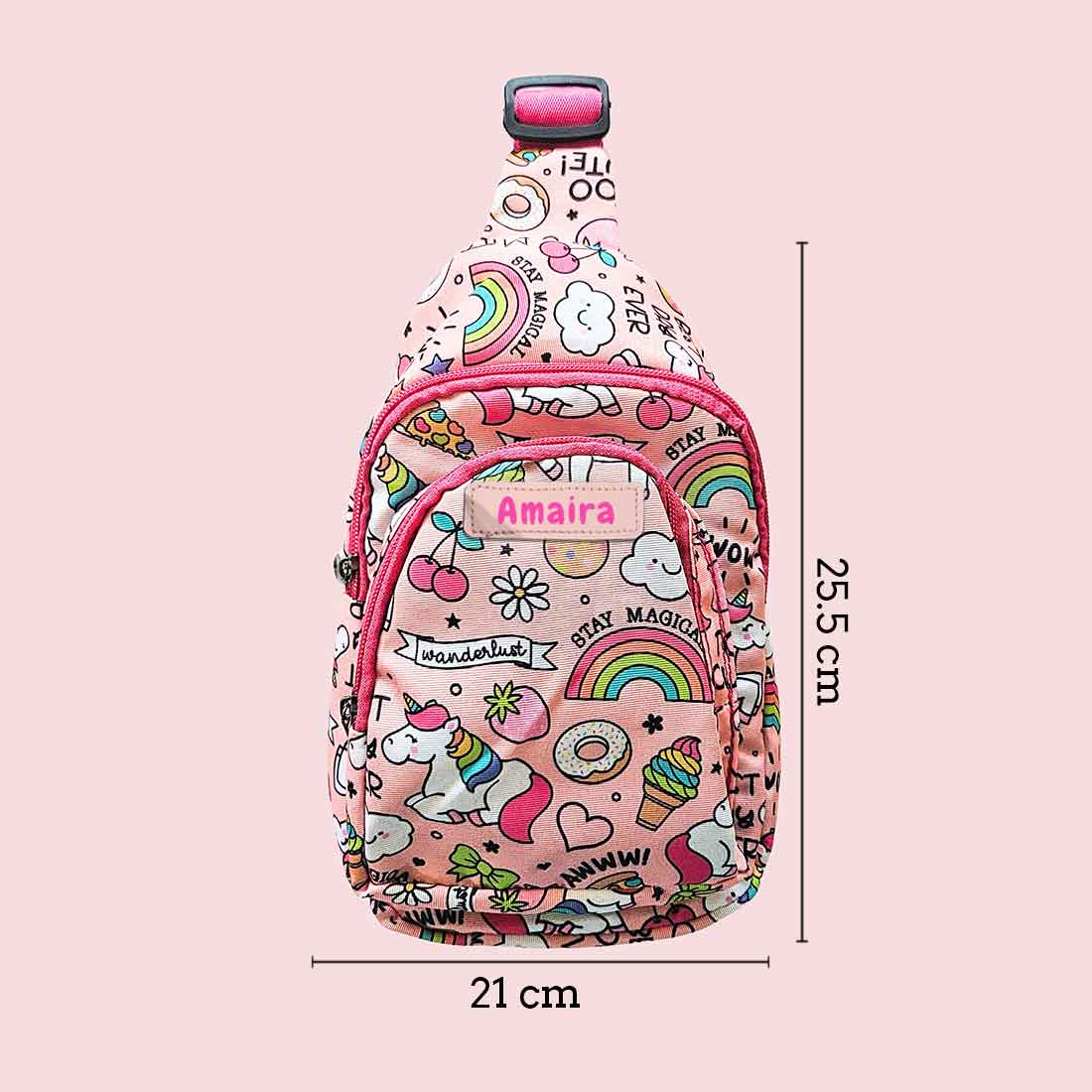 Customized Small Crossbody Bag for Kids' Unicorn-Themed – Fun, Functional, and Durable - Image 6