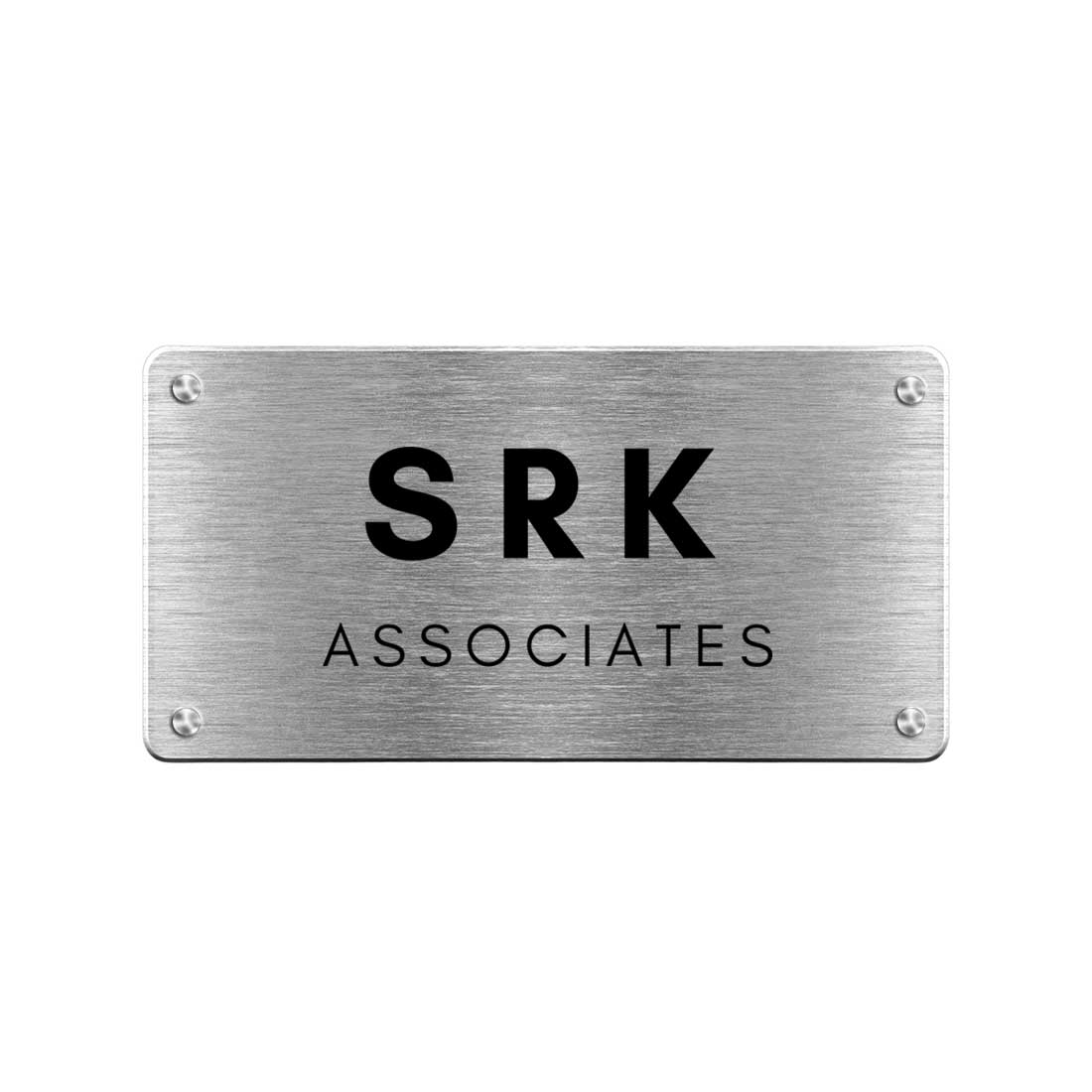 Customized Stainless Steel Name Plate for Office Home Entrance Outdoor - Image 3
