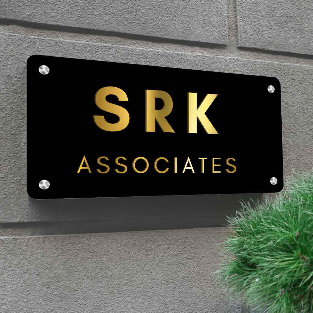 Customized Stainless Steel Name Plate for Office Home Entrance Outdoor - Image 11