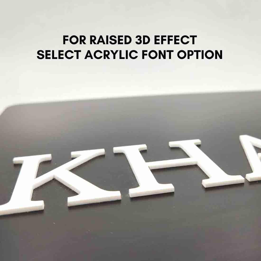 Customized Mr & Mrs Nameplate for Home Outdoor Entrance Board - Image 11