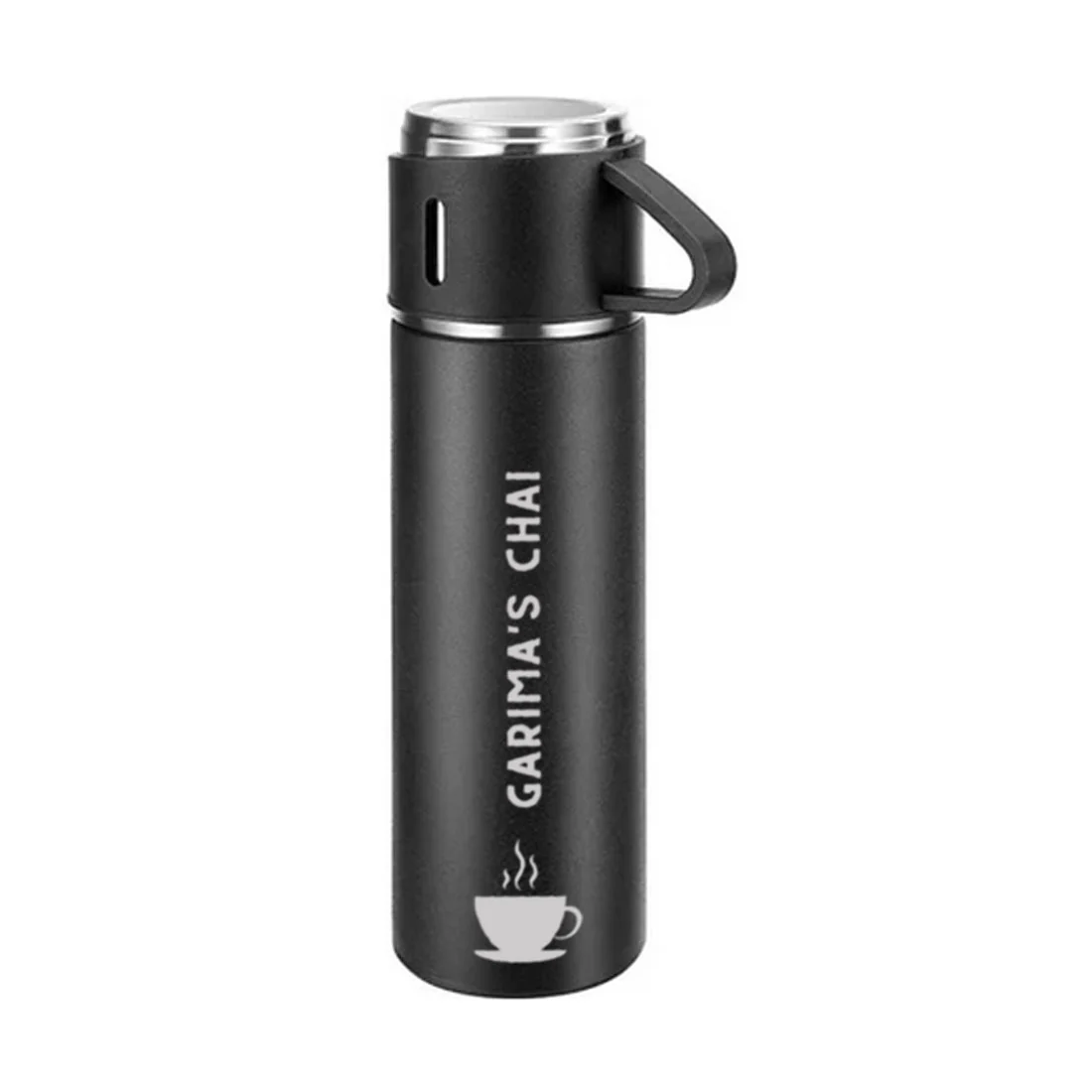 Customized Thermos Bottle With 2 Cups Gift Box Set - Add Name - Image 26