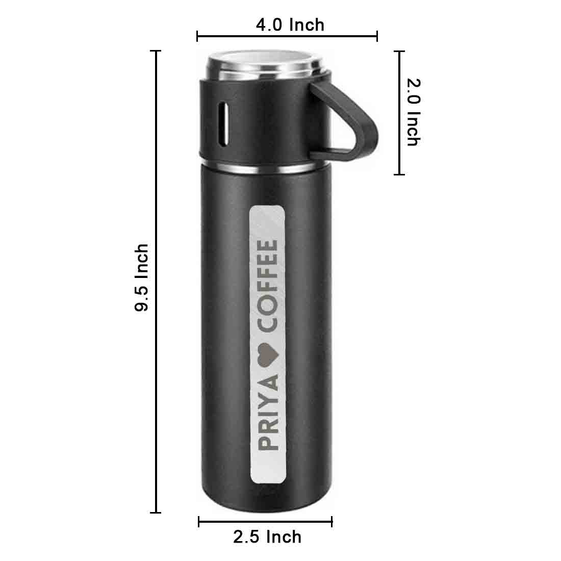 Customized Thermos Flask Water Bottle for Hot & Cold Water 500ml - TEA - Image 5