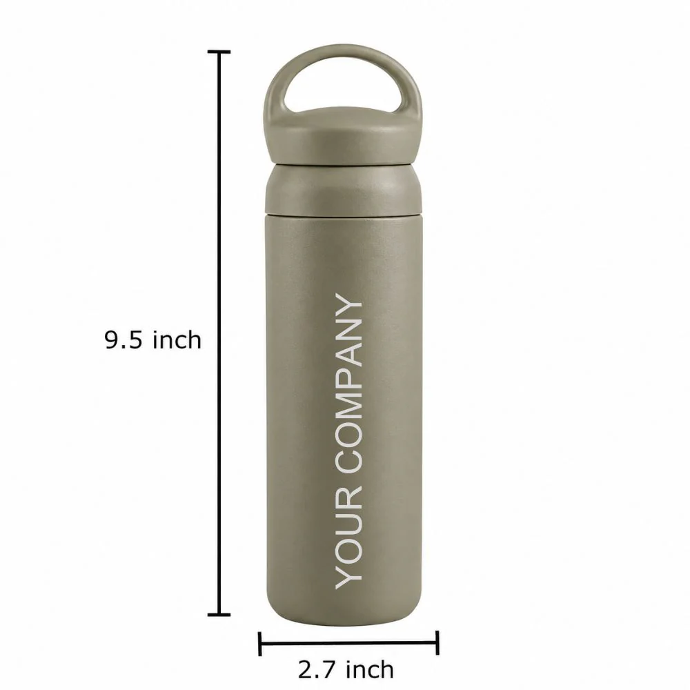 Customized Travel Water Bottle 500ml - Stainless Steel Bottle with Name - Image 4