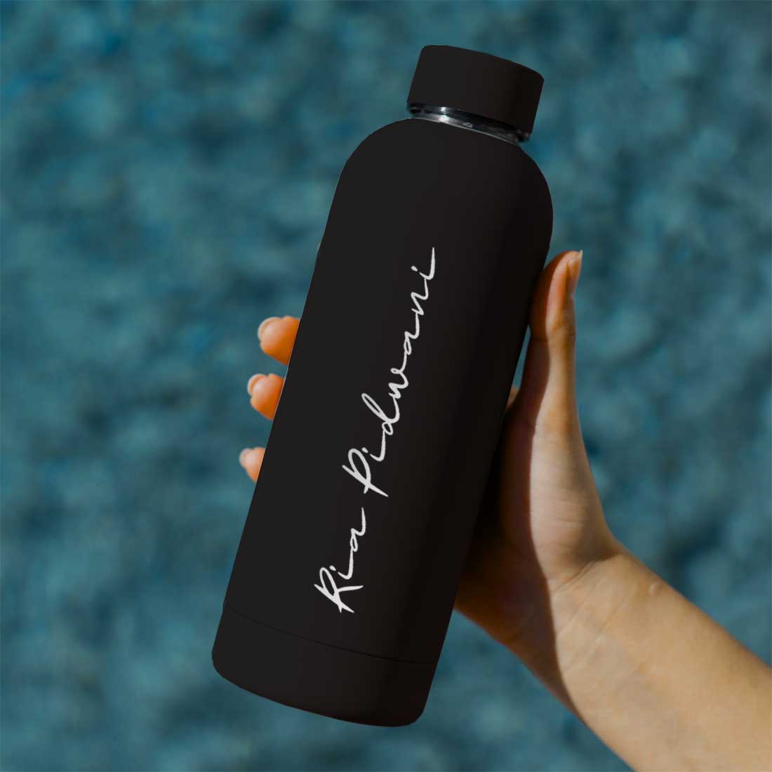 Customized Water Bottles with Names Stainless Steel Double Insulated Water Bottles for Travel Office Gym Home BPA Free, Leakproof-SET OF 2 - Image 9