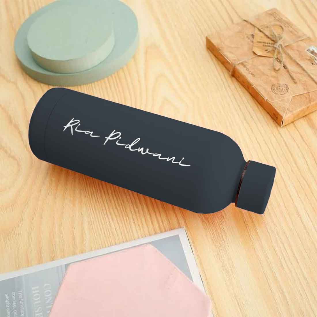 Customized Water Bottles with Names Stainless Steel Double Insulated Water Bottles for Travel Office Gym Home - BPA Free, Leakproof - Image 57