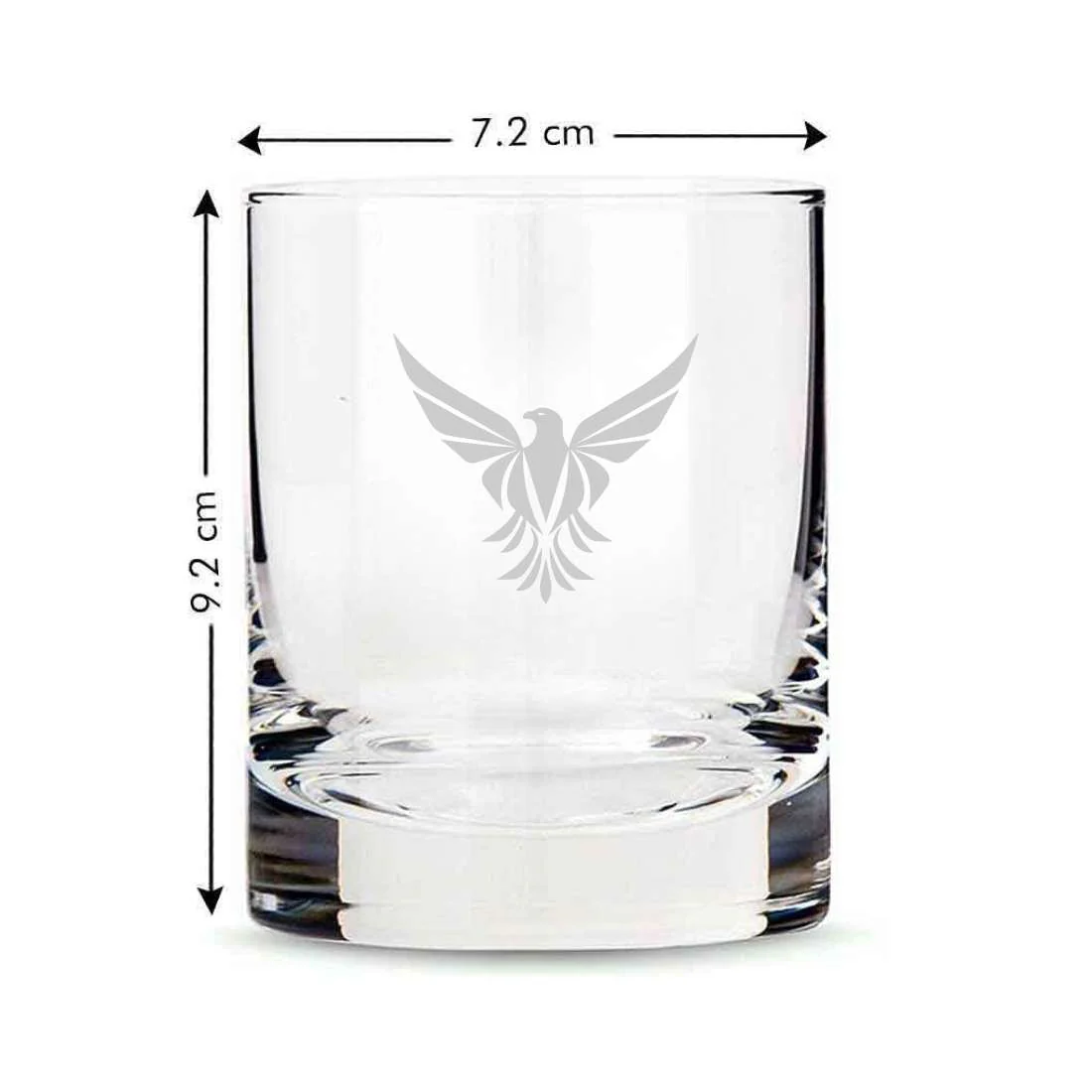 Customized Whiskey Glasses with Logo - Engraved Set of 2 Alcohol Glass - Image 4