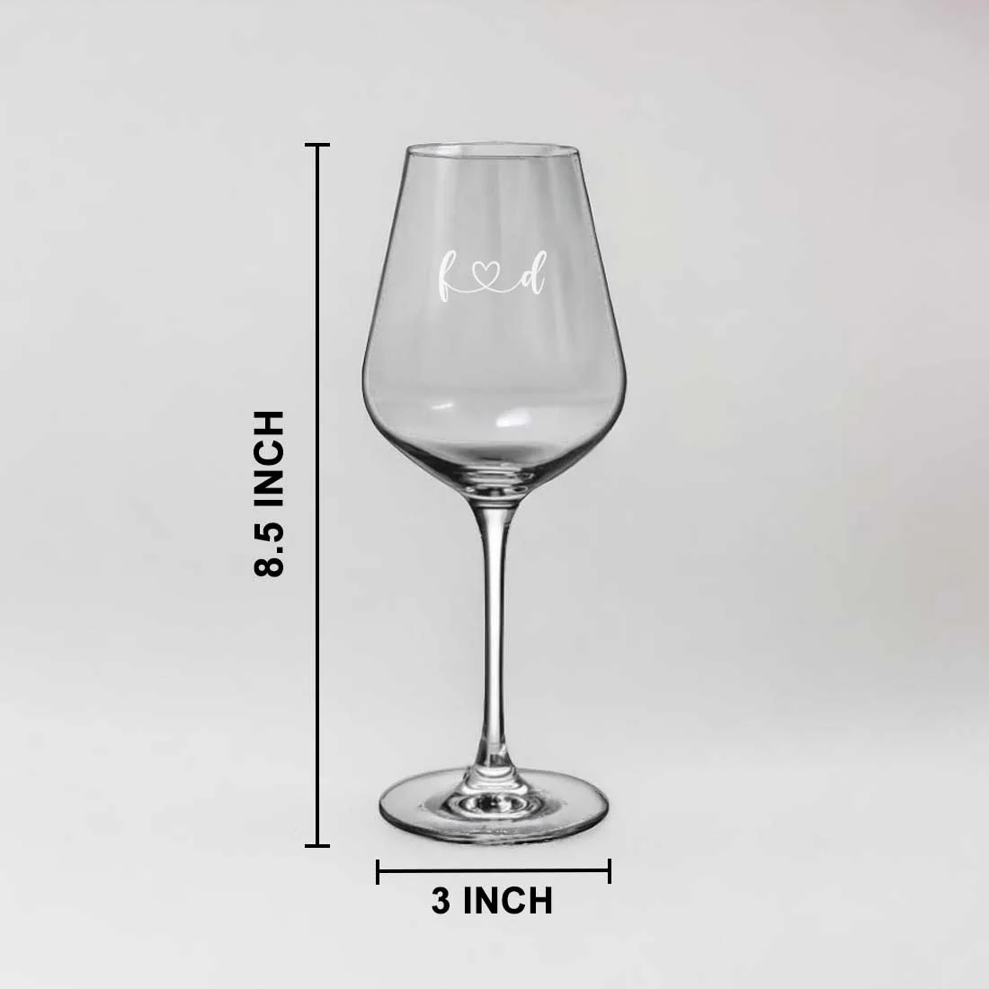 Customized Wine Glasses - Premium Edition Engraved Wine Glass - Image 6