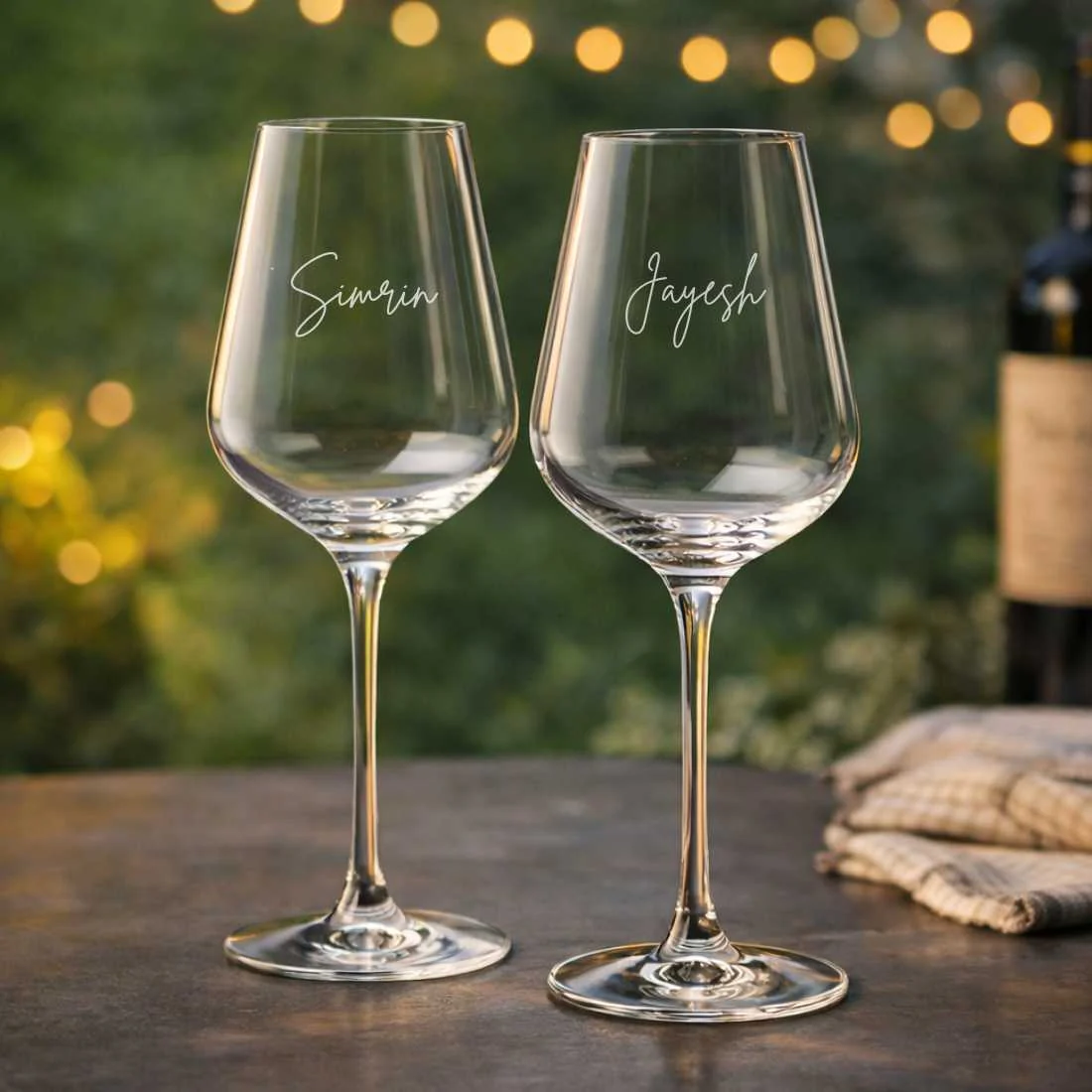 Customized Wine Glasses Premium Engraved Red Wine Glasses - Image 10