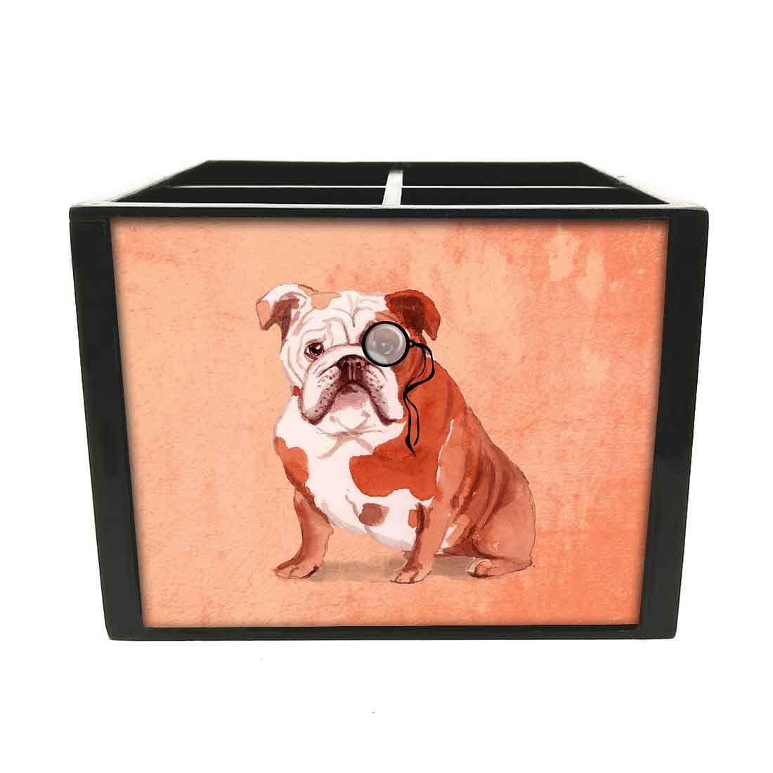 Silverware Cutlery Stand Holder for Spoons Forks & Knives - Hipster Pug - Image 2