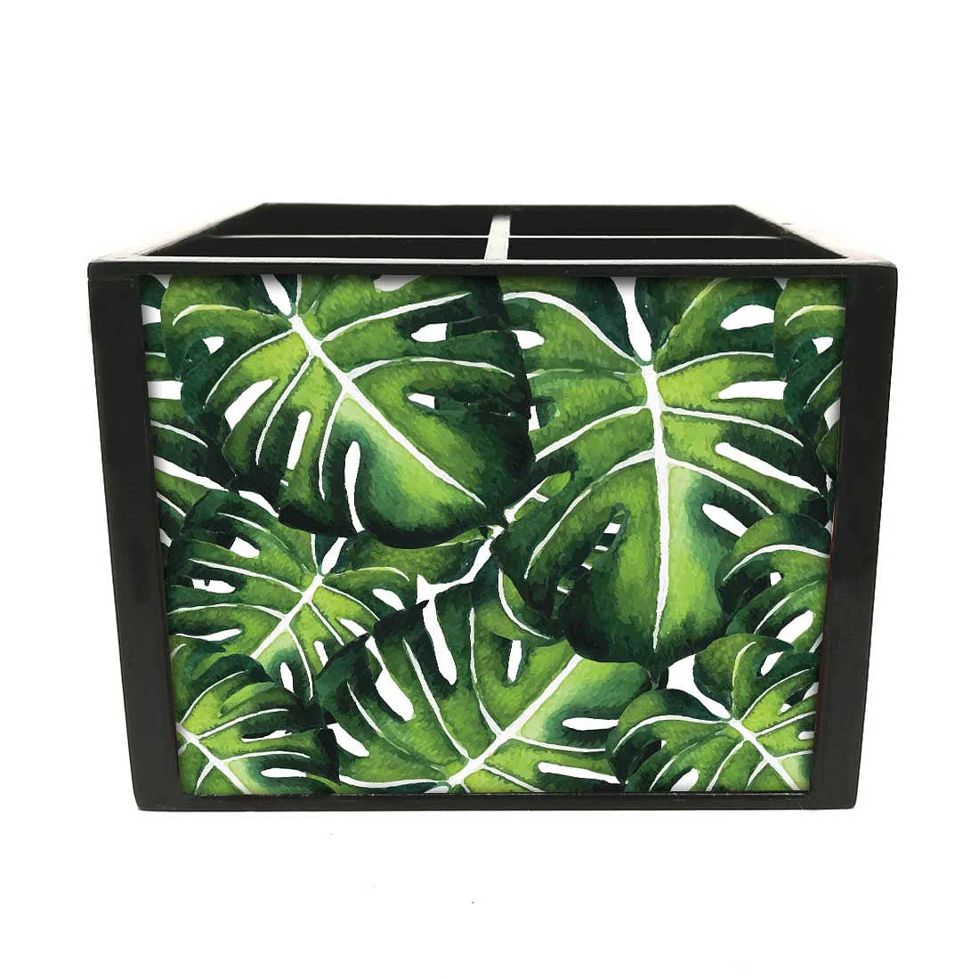Spoon Stand for Dining Table Cutlery Holder Organizer - Monstera - Image 2