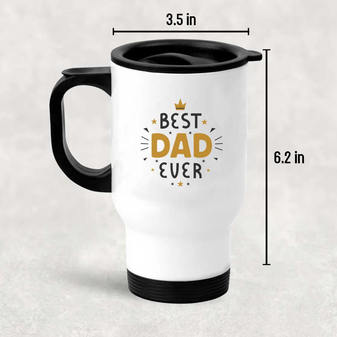 Dad Travel Mug – Keeps Coffee Hot & Cold | Leak-Proof Lid | Great Father’s Day Gift - Image 2