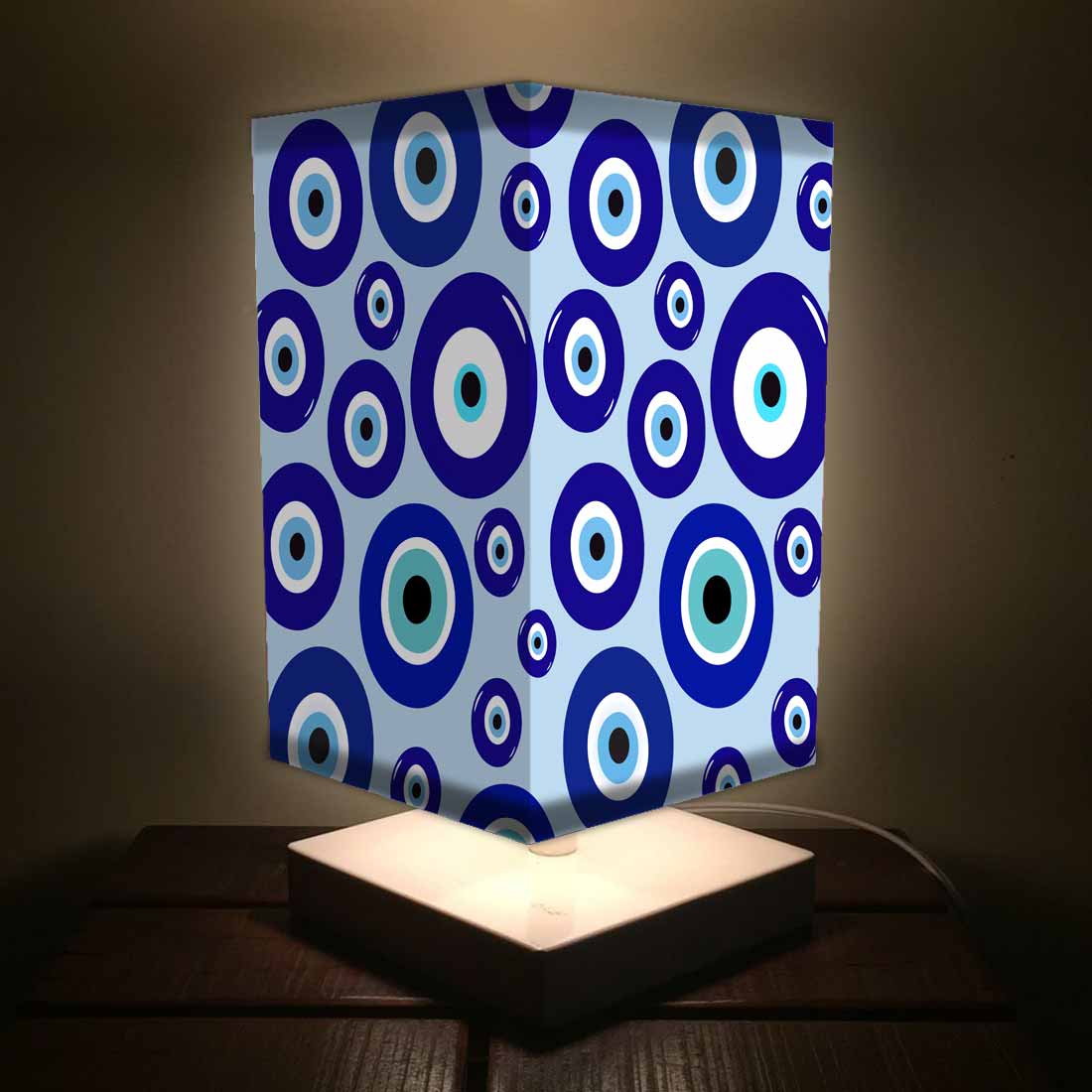 Modern Designer Bedroom Table Small Lamps for Bedside - Evil Eye Protector