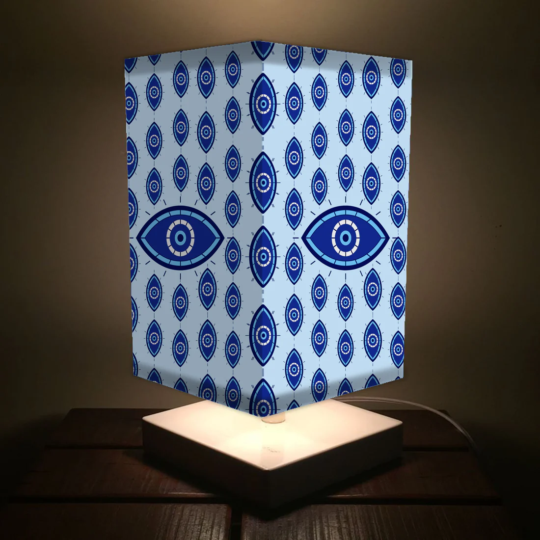 Modern Designer Bedroom Table Small Lamps for Bedside - Evil Eye Protector - Image 4