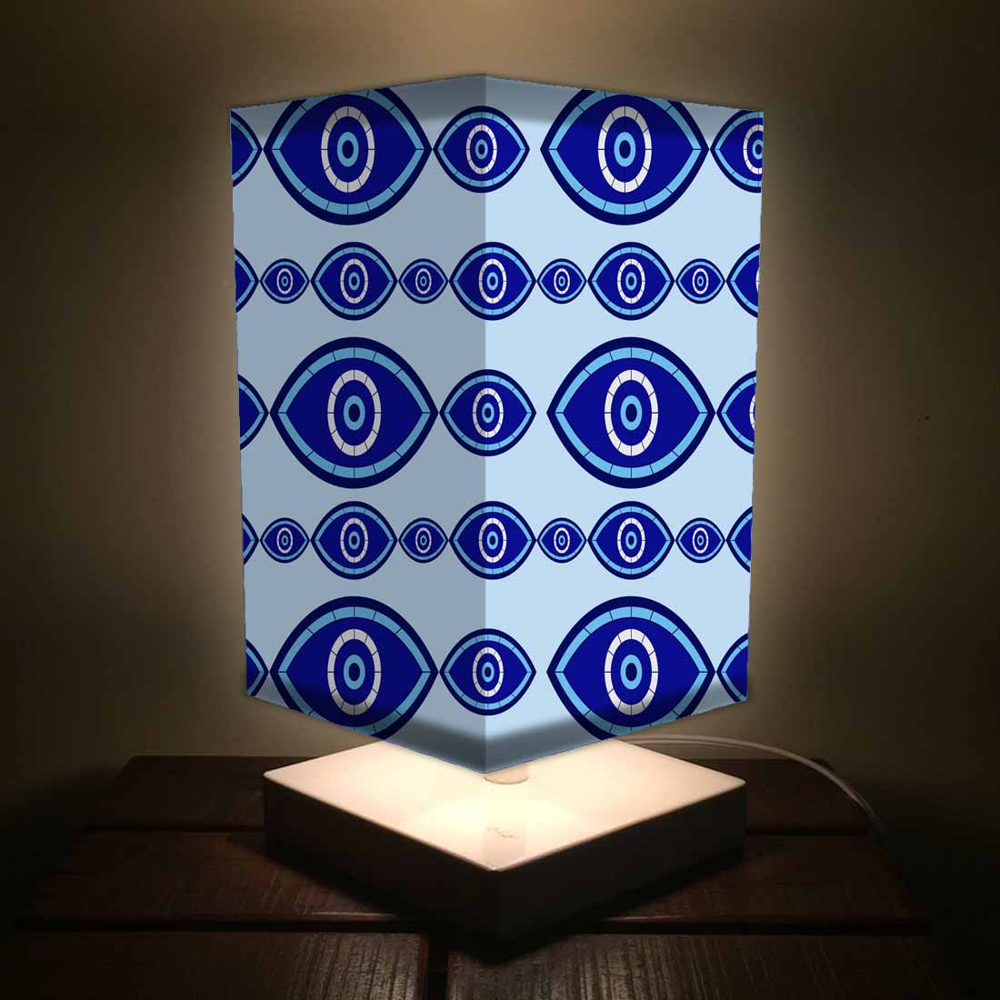 Designer Small Table Lamps for Living Room Bedroom Decor - Evil Eye Protector - Image 4
