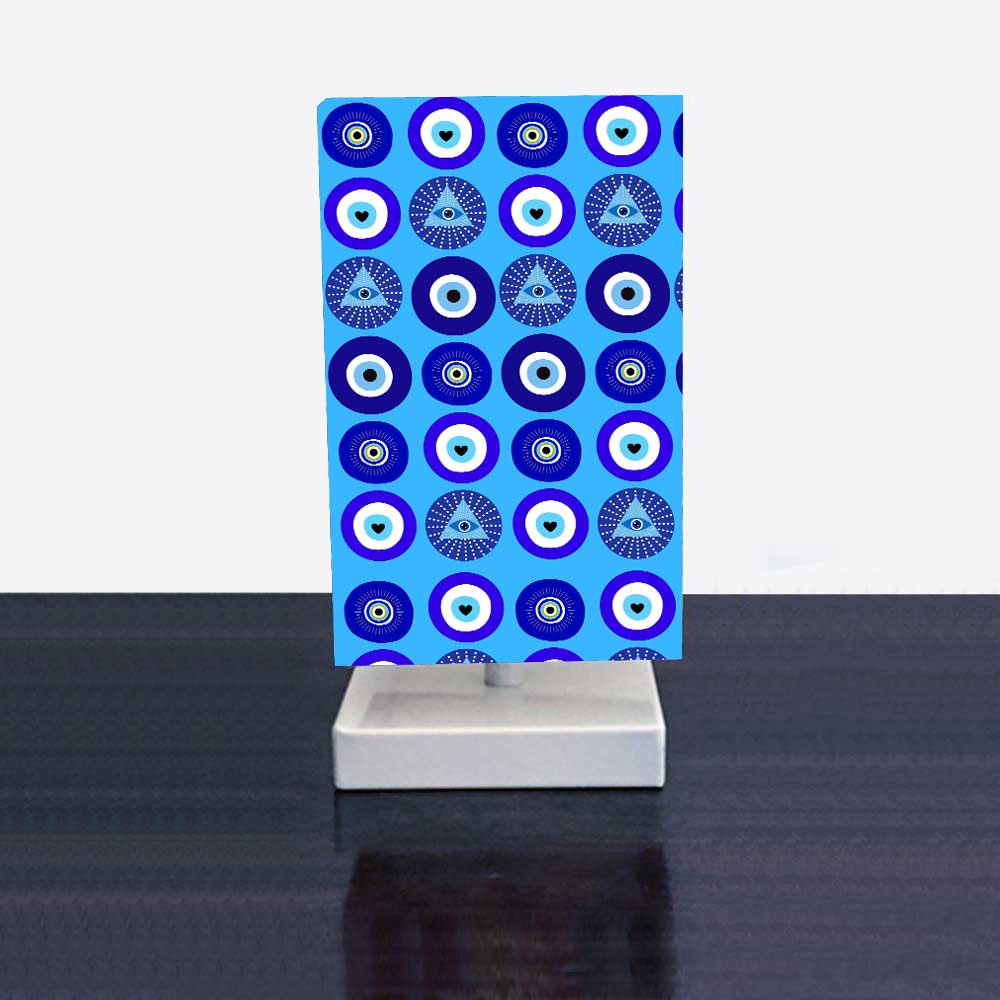 Designer Small Table Lamps for Living Room Bedroom Decor - Evil Eye Protector - Image 7