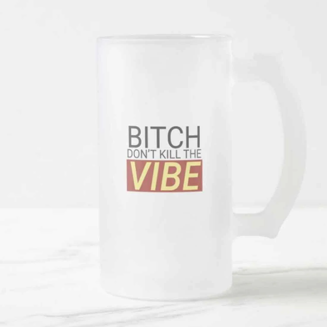 Modern 16oz Beer Mug  -  Vibe - Image 4