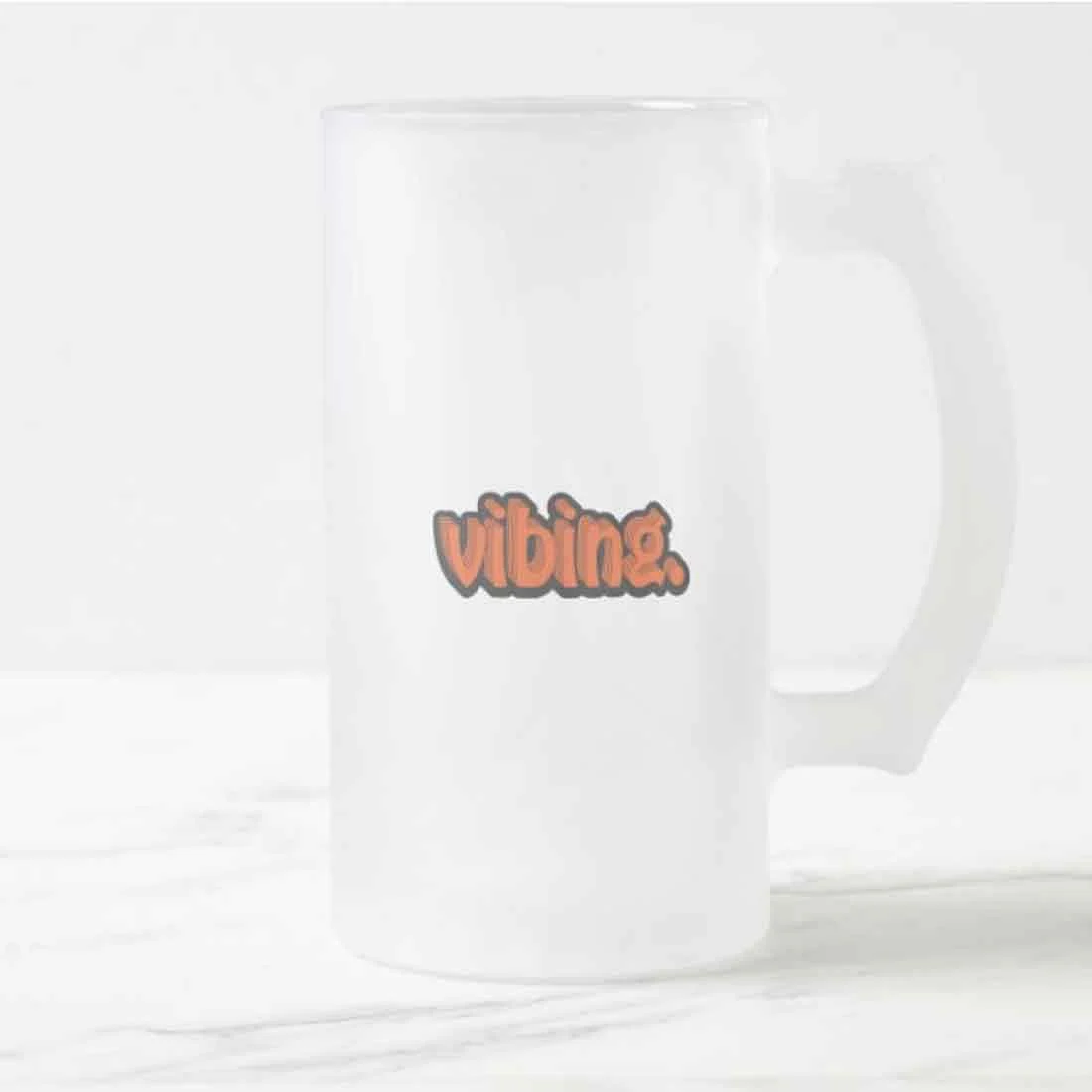 Perfect 16oz Beer Mug - Vibing - Image 4