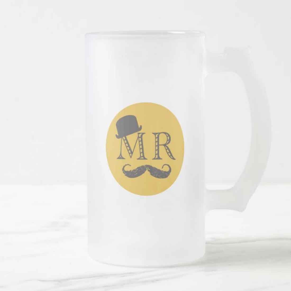 Branded 16oz Beer Glass - Mr. - Image 4
