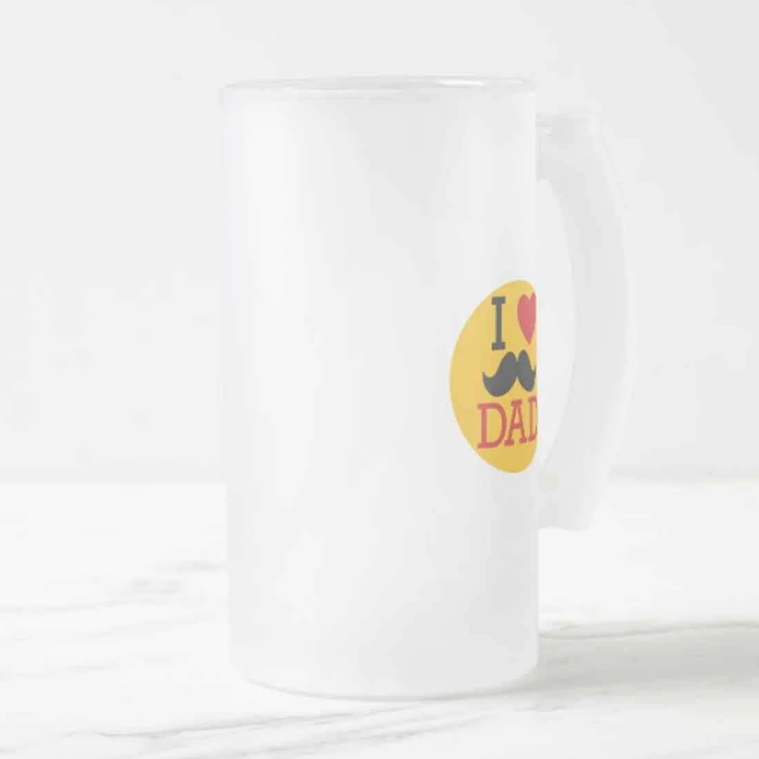 16 Ounce Beer Mug - Father's Day Gift - Love Dad - Image 3