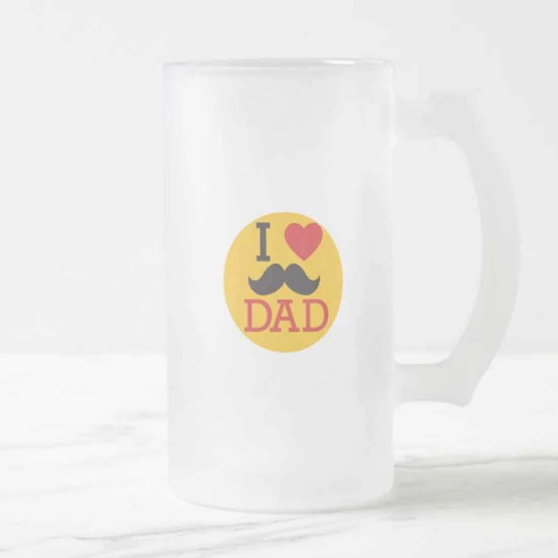 16 Ounce Beer Mug - Father's Day Gift - Love Dad - Image 4
