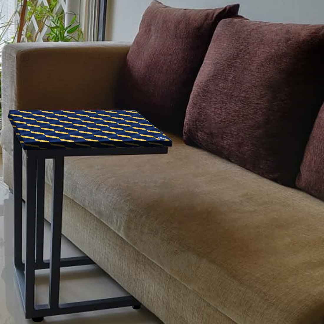 Designer C Shaped for Sofa Bedside Table - Spanish