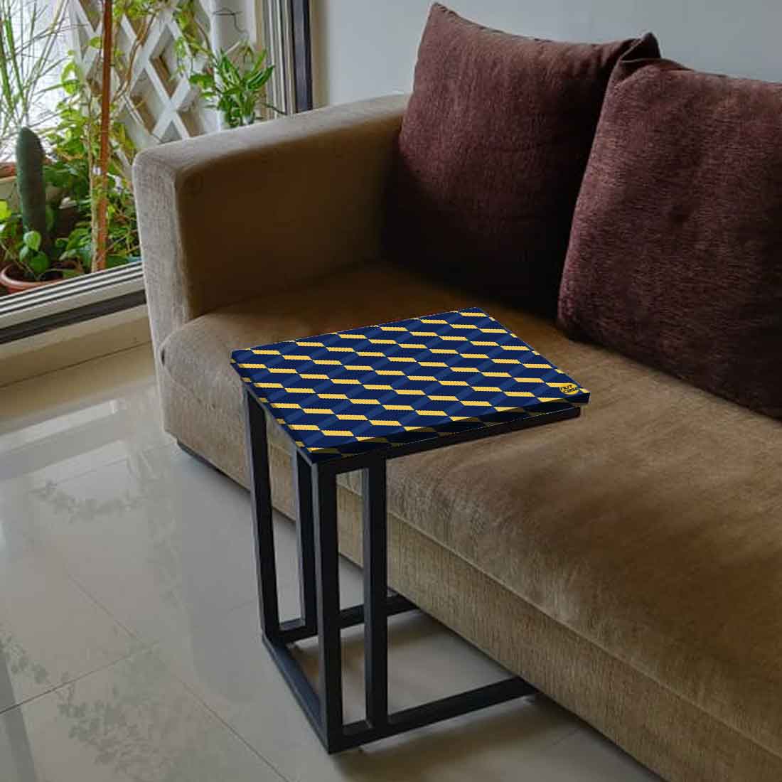 Designer C Shaped for Sofa Bedside Table - Spanish - Image 3