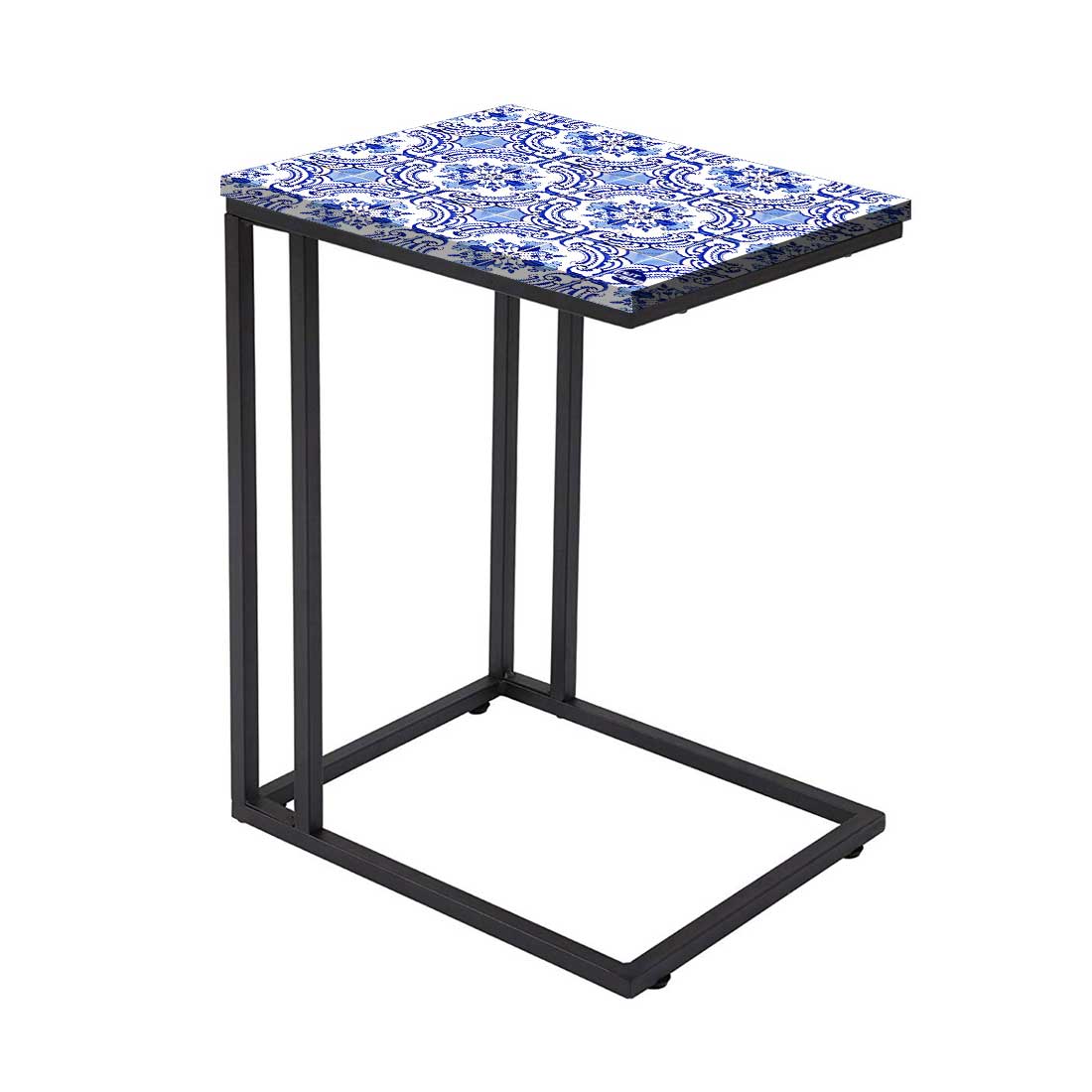 Designer C Shaped for Sofa Bedside Table - Spanish - Image 2