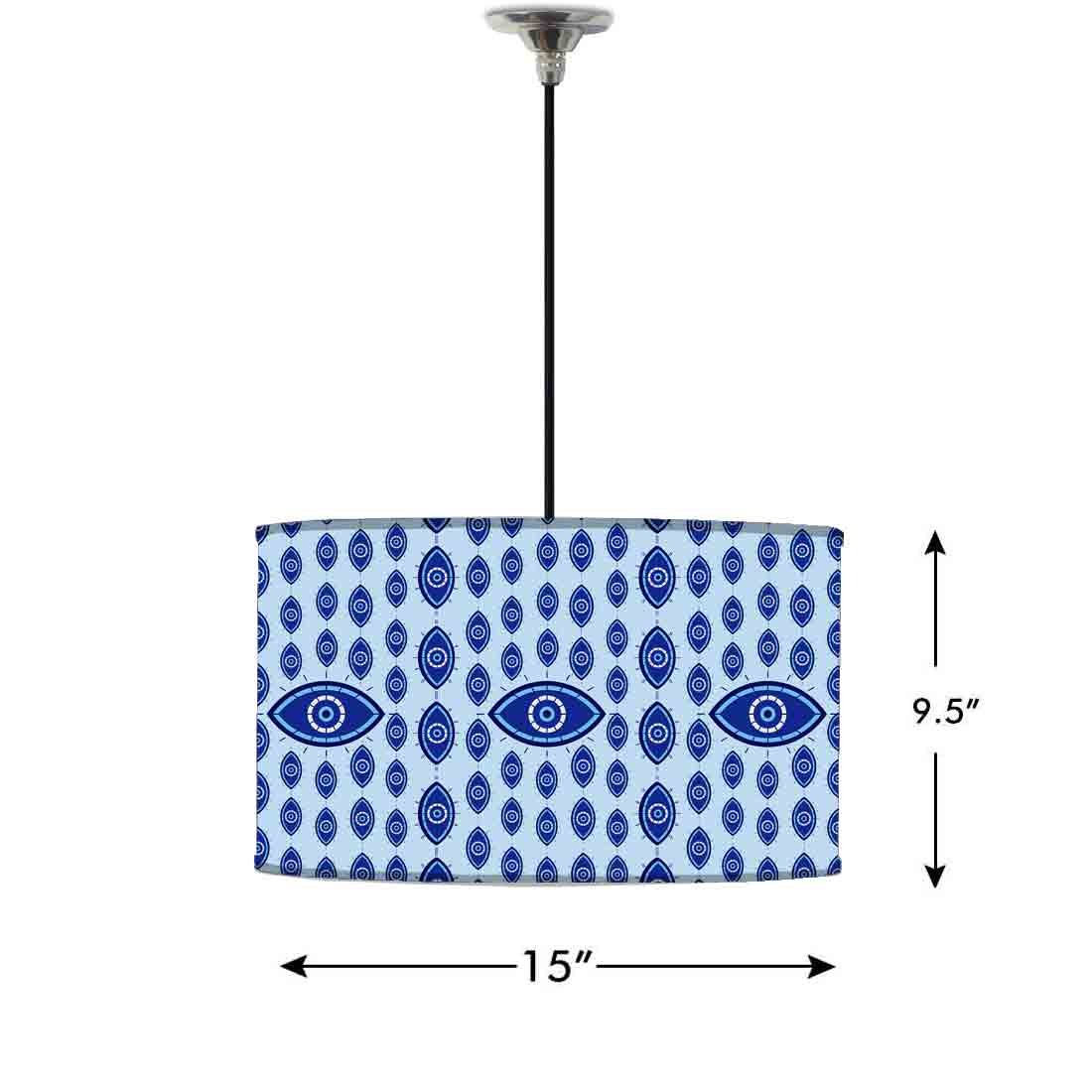 Designer Drum Ceiling Lamps for Bedroom Living Room - Evil Eye Protector - Image 10
