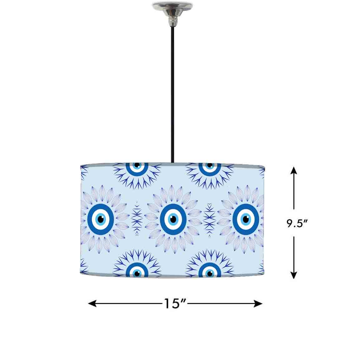 Designer Drum Ceiling Lamps for Bedroom Living Room - Evil Eye Protector - Image 11