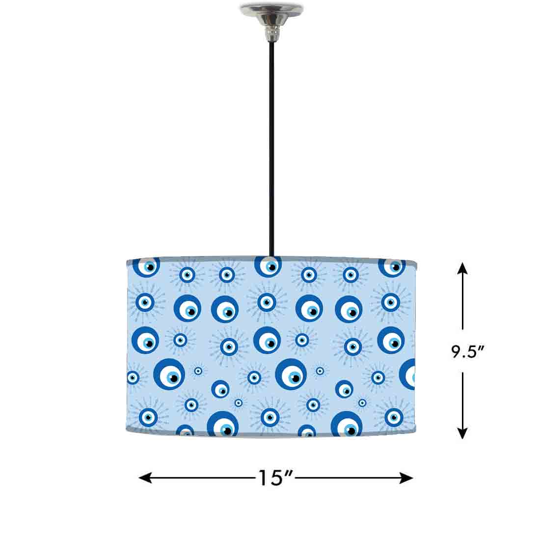 Designer Drum Ceiling Lamps for Bedroom Living Room - Evil Eye Protector - Image 12
