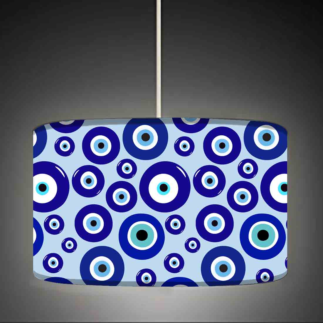 Designer Drum Ceiling Lamps for Bedroom Living Room - Evil Eye Protector - Image 5