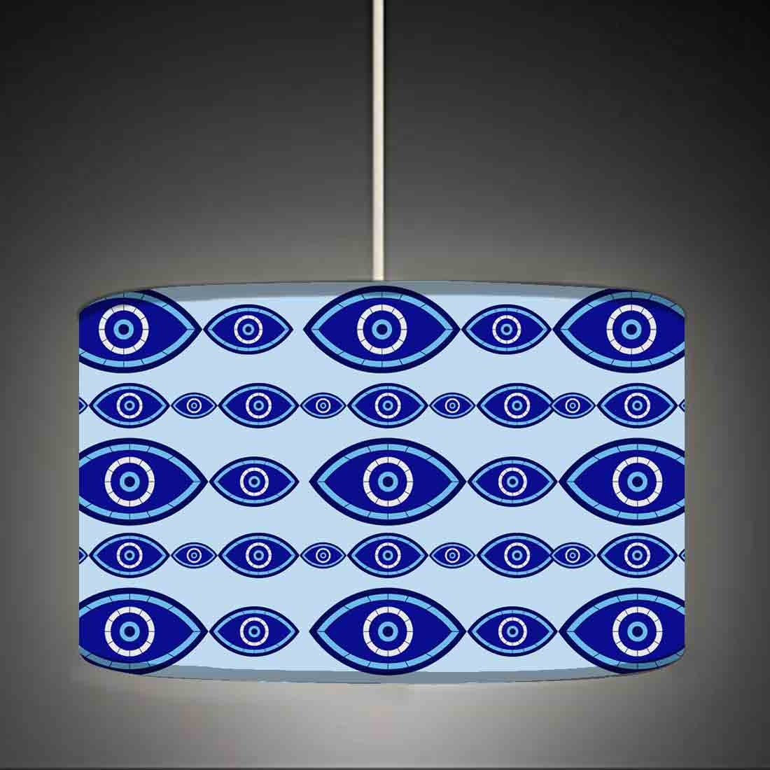 Modern Ceiling Lights Lamps Drum Shade for Bedroom Living Room - Evil Eye Protector - Image 12