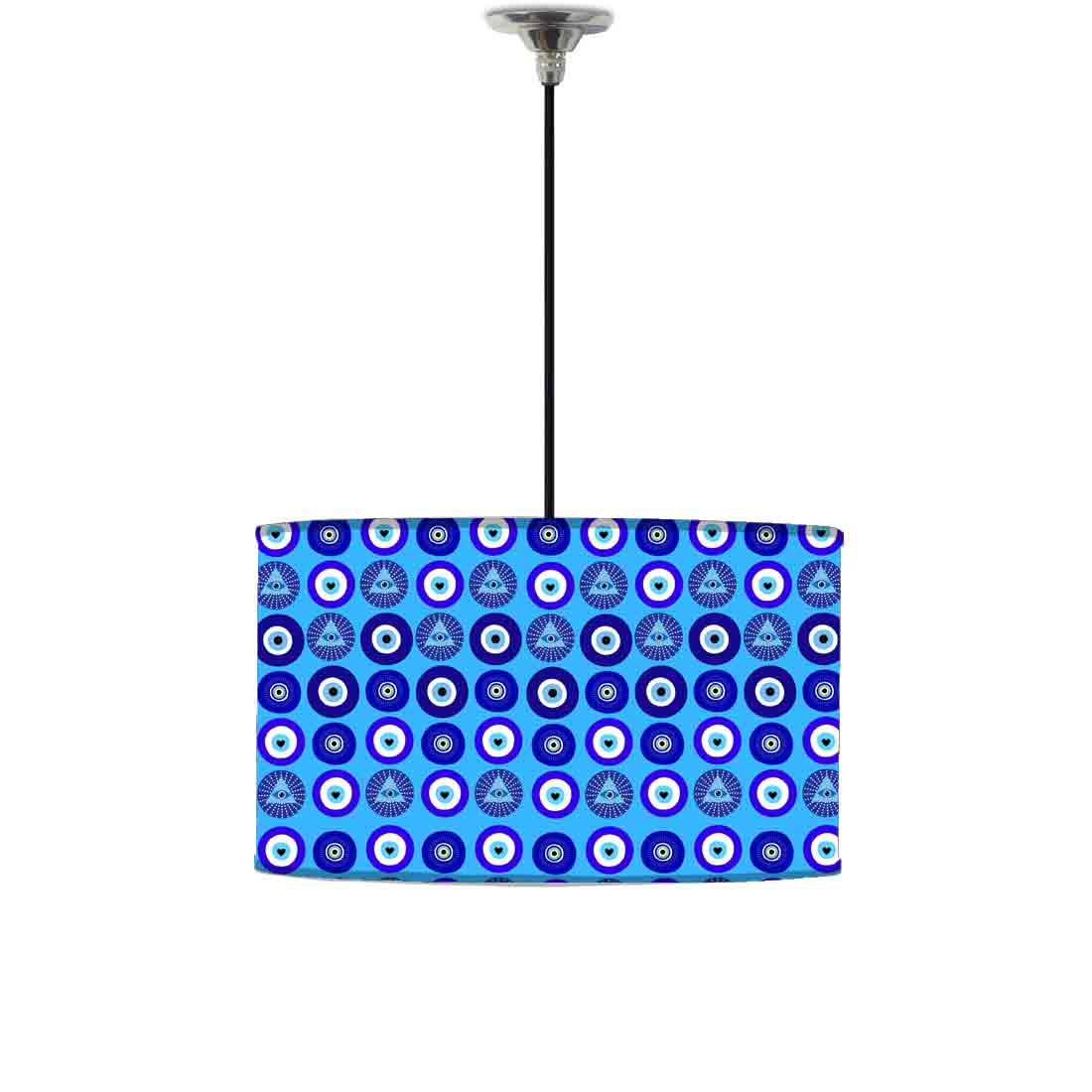 Modern Ceiling Lights Lamps Drum Shade for Bedroom Living Room - Evil Eye Protector - Image 2