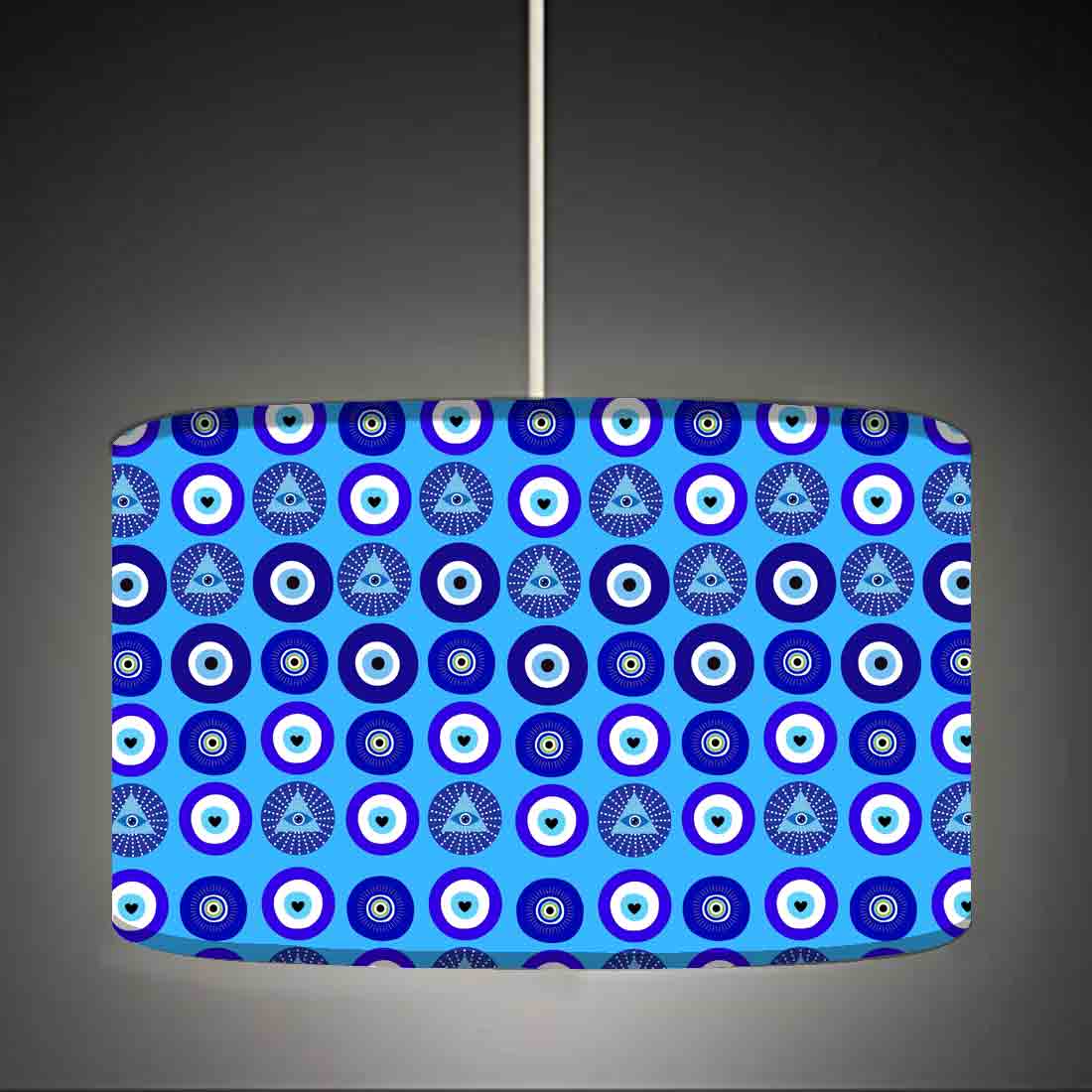 Modern Ceiling Lights Lamps Drum Shade for Bedroom Living Room - Evil Eye Protector - Image 5