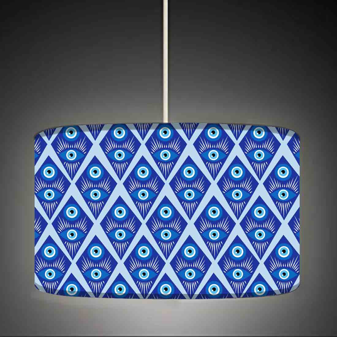 Modern Ceiling Lights Lamps Drum Shade for Bedroom Living Room - Evil Eye Protector - Image 7