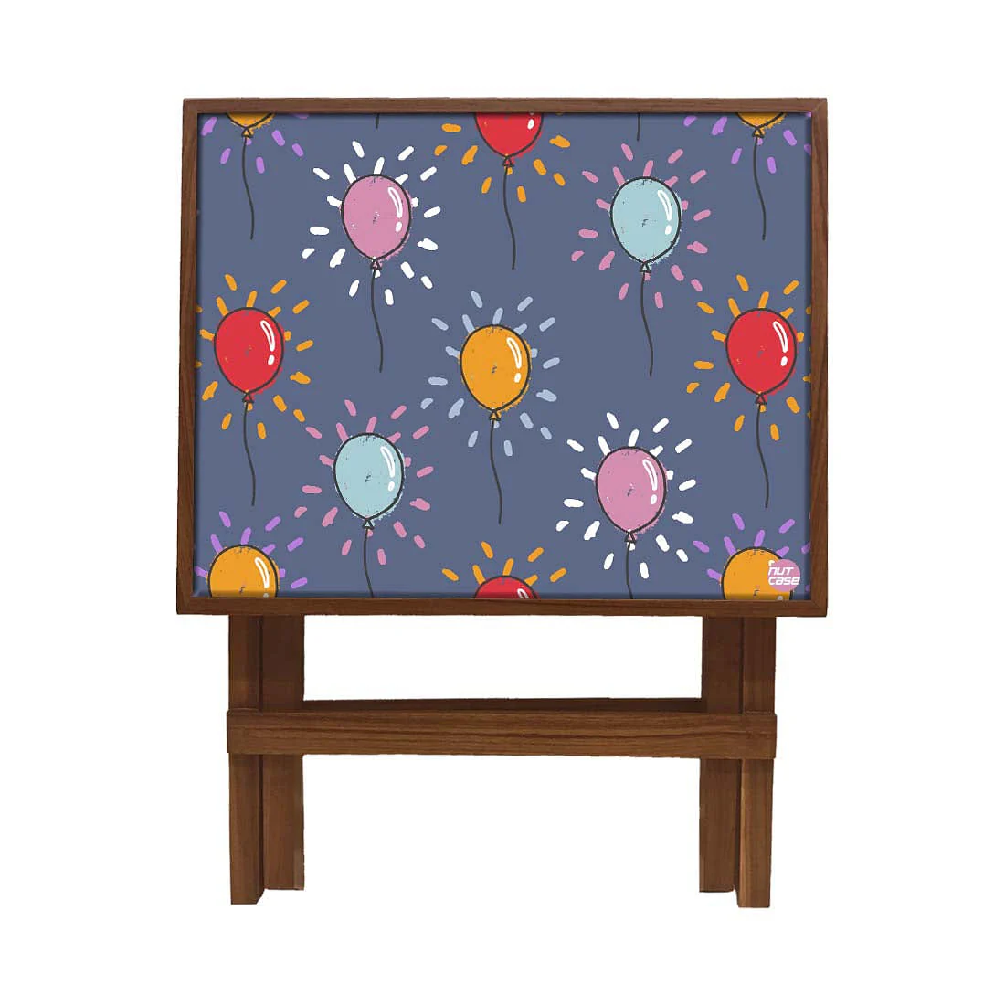 Folding Side Table for Living Room - Teak Wood -Cute Bullone - Image 3
