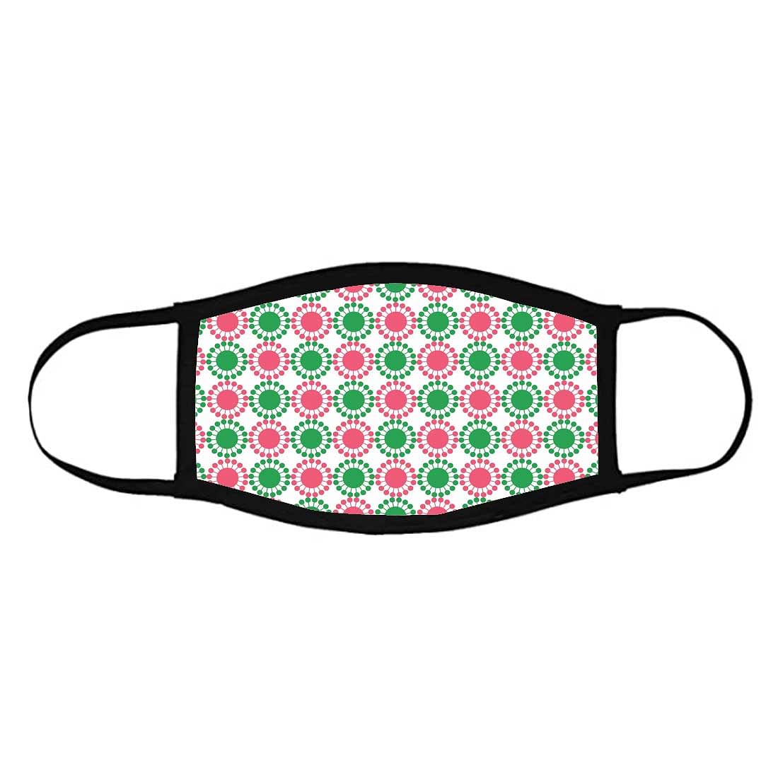 Face Masks Reusable Washable Set Of 2 -Pink_Polka