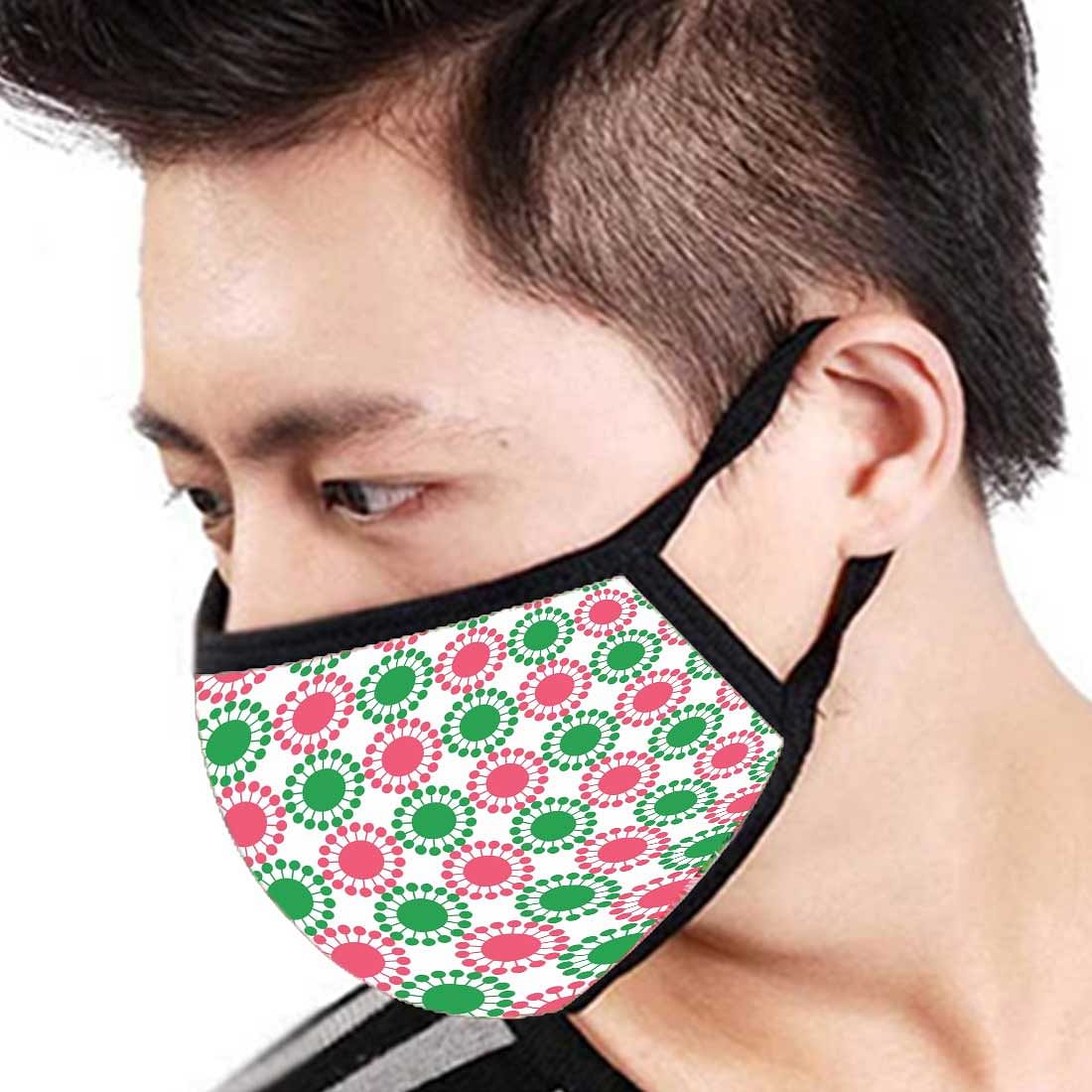 Face Masks Reusable Washable Set Of 2 -Pink_Polka - Image 3