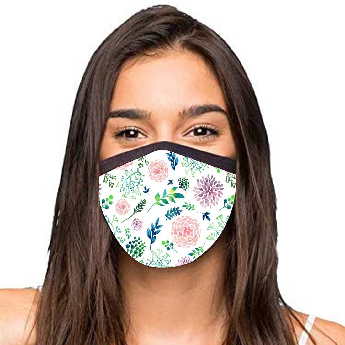 Face Masks Reusable Washable Set Of 2 -Flowers_sweet - Image 2