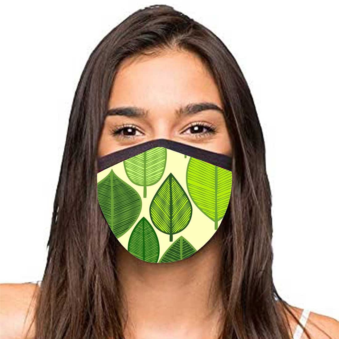 Face Masks Reusable Washable Set Of 2 -Only_leaves - Image 2