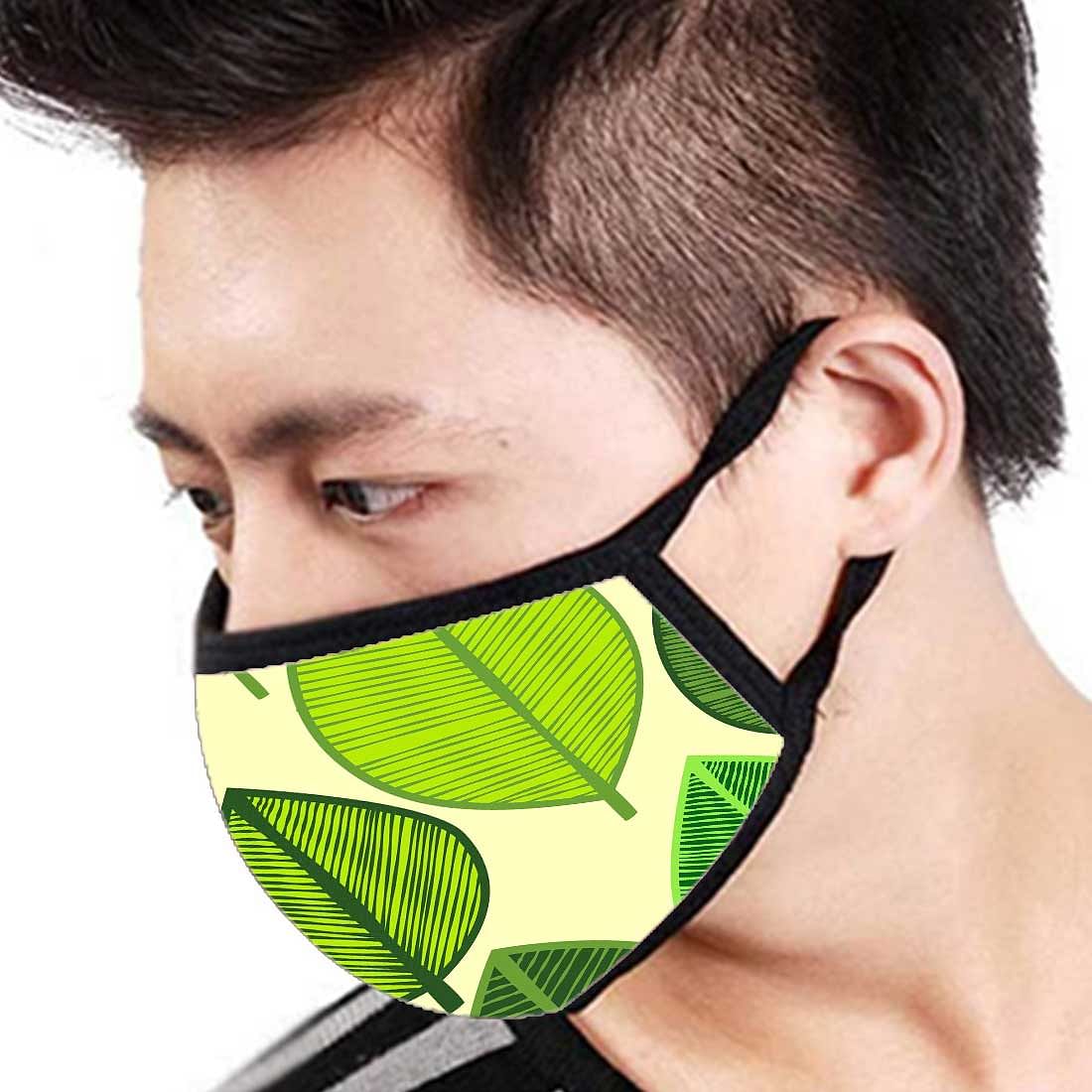 Face Masks Reusable Washable Set Of 2 -Only_leaves - Image 3