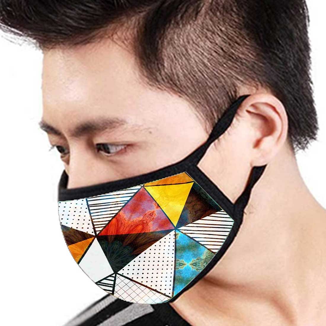 Face Masks Reusable Washable Set Of 2 -Stones - Image 3