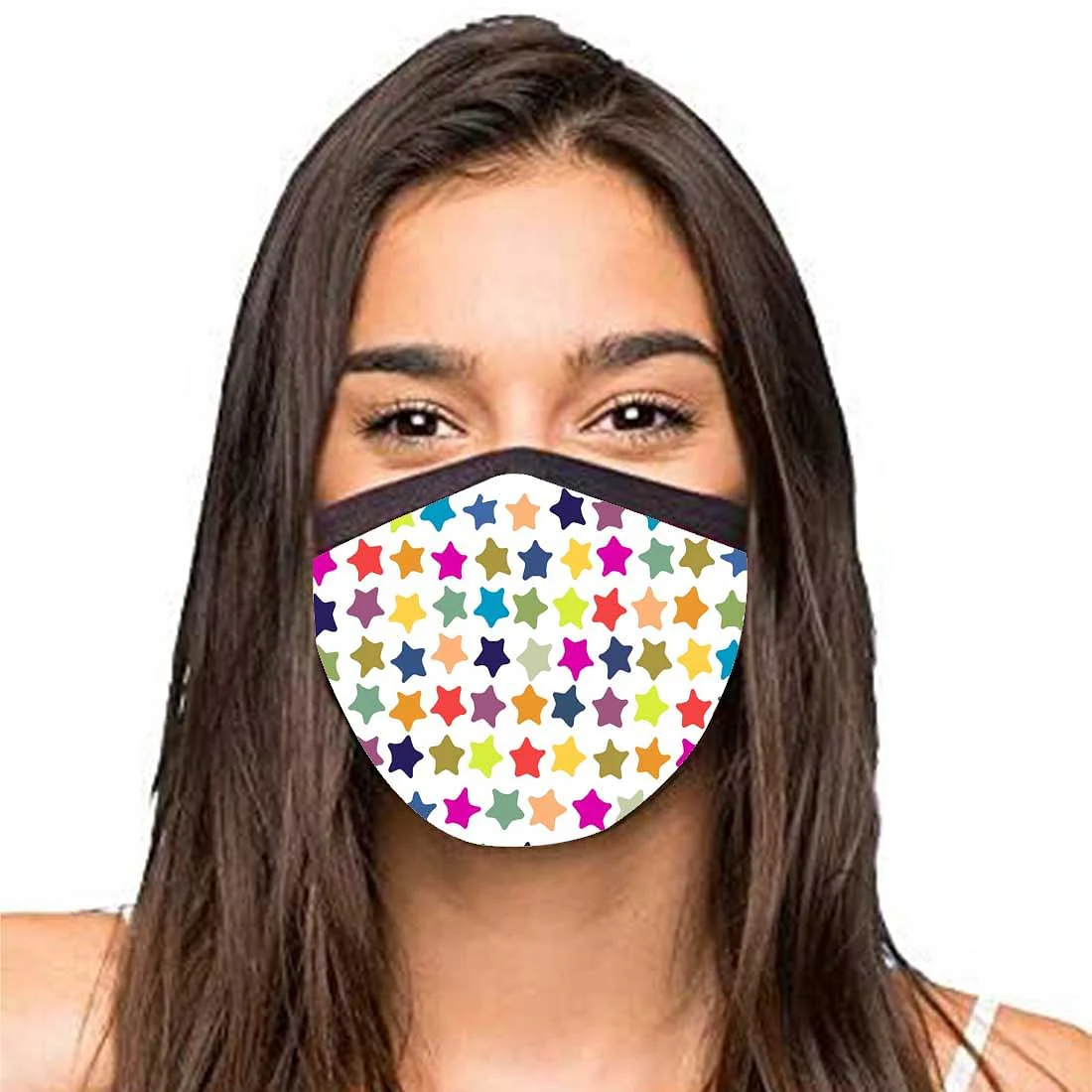 Face Masks Reusable Washable Set Of 2 -Stars - Image 2